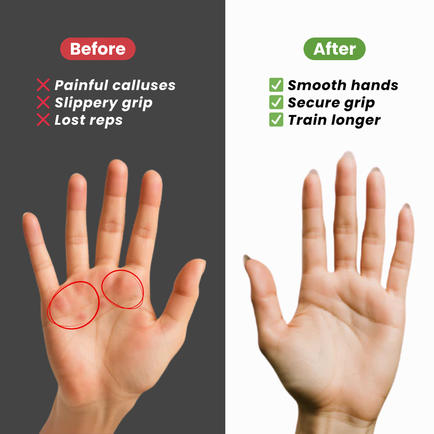 Premium Grip Fitness Palm Guards